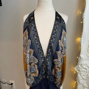 Bodysuit beautiful paisley tank top!